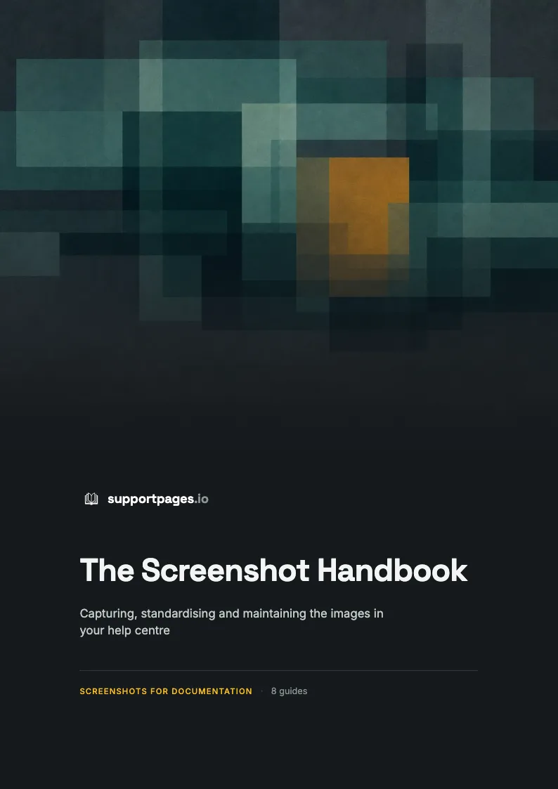 Cover of The Screenshot Handbook