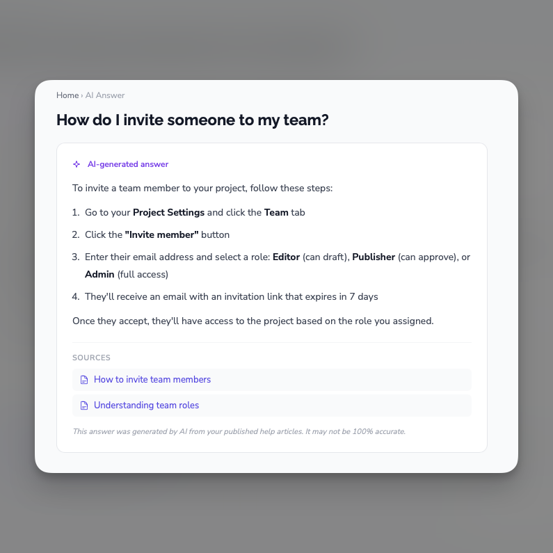 Your Help Centre Can Now Answer Back, Right Inside Your App